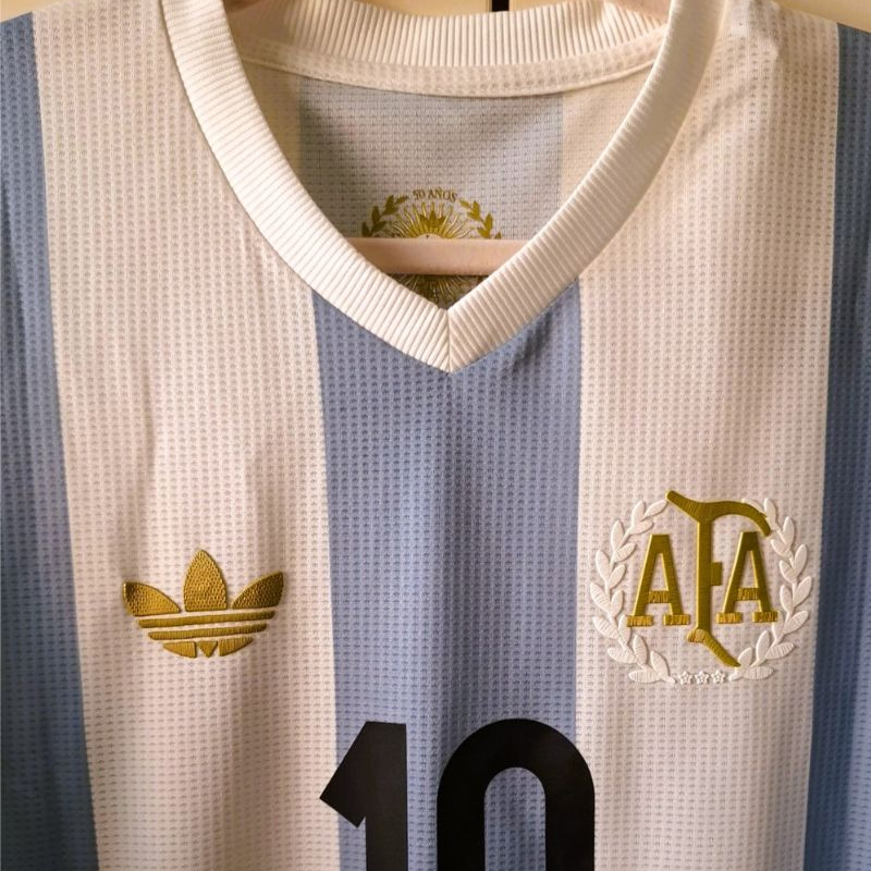 2025 Argentina home jersey 50th anniversary edition