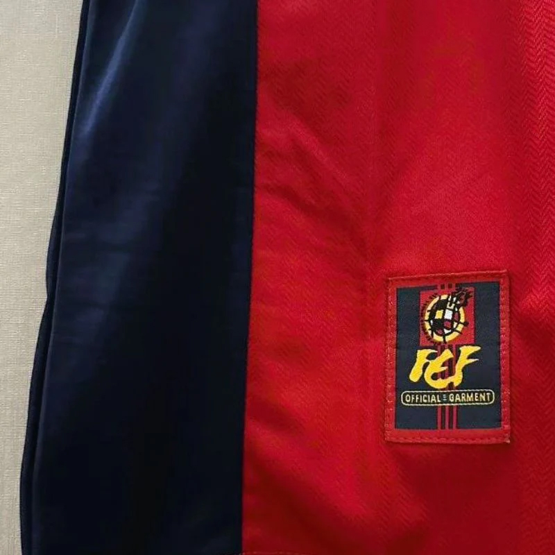 1998 Spain home retro jersey