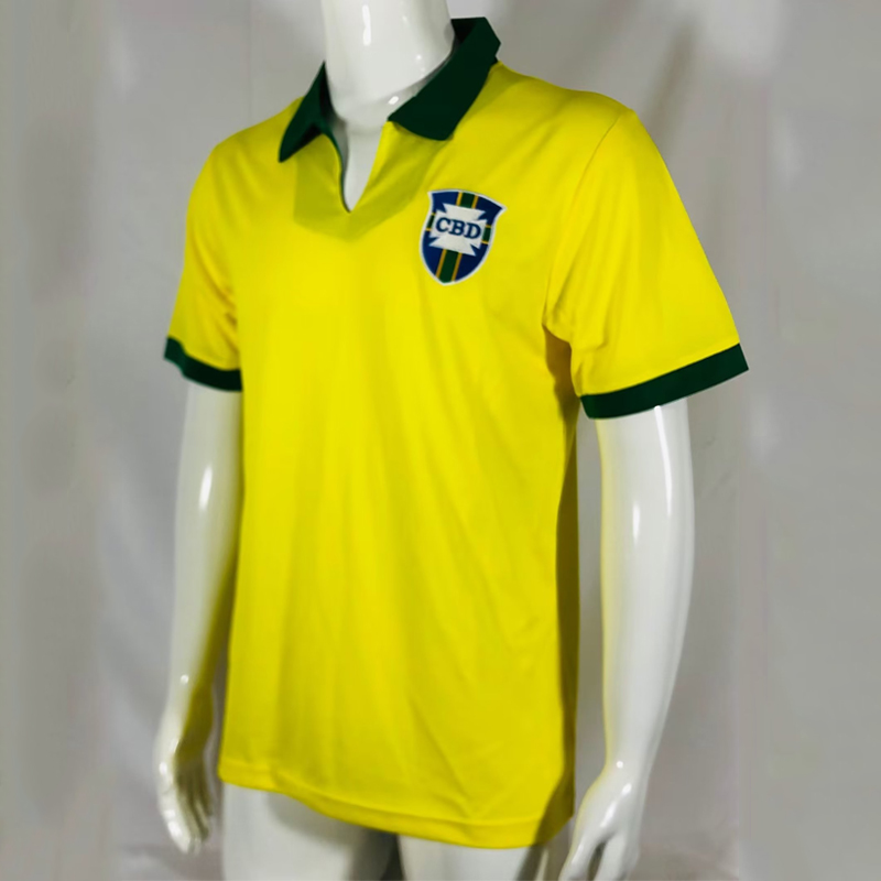 1950 Brazil Home Retro Jersey