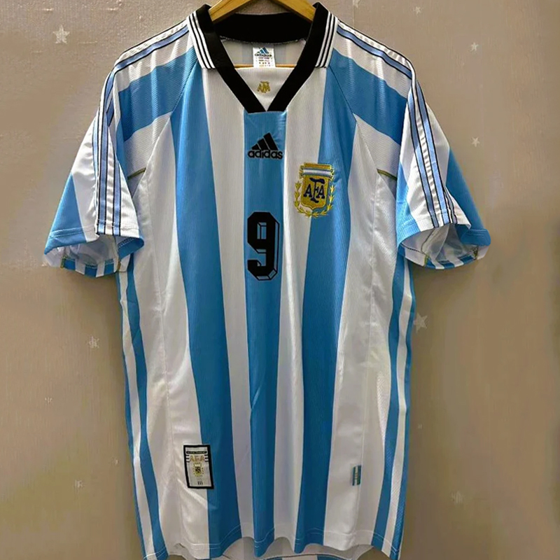 1998 Argentina home retro jersey