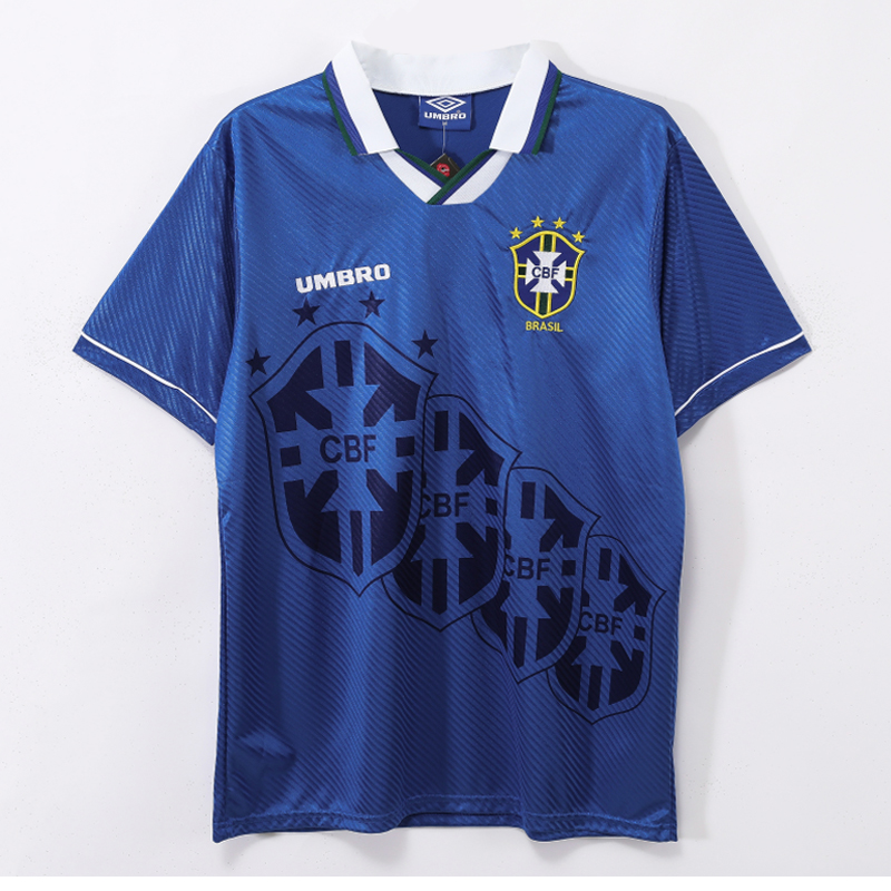 1996 Brazil Away Retro Jersey
