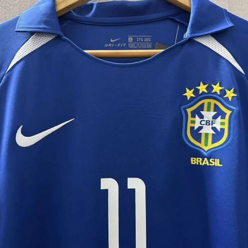 2002 Brazil Away Retro Jersey