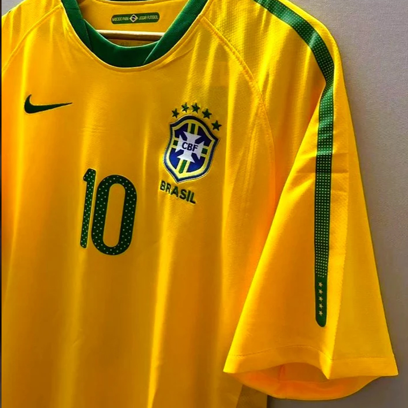 2010-2011 Brazil Home Retro Jersey