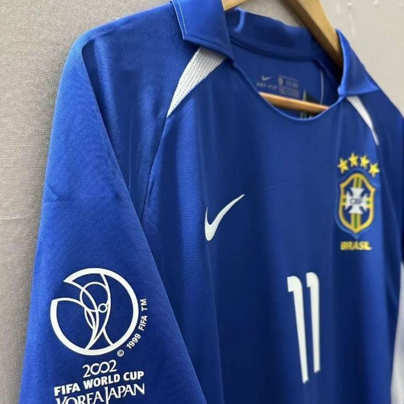 2002 Brazil Away Retro Jersey