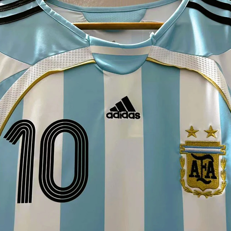 2006-2007 Argentina home retro jersey