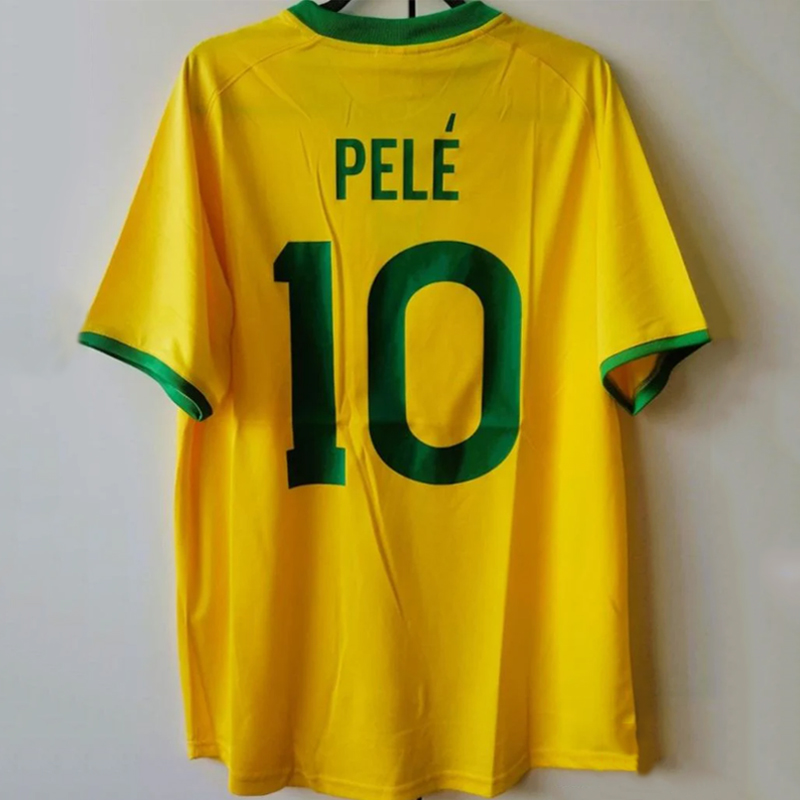 1970 Brazil Home Retro Jersey