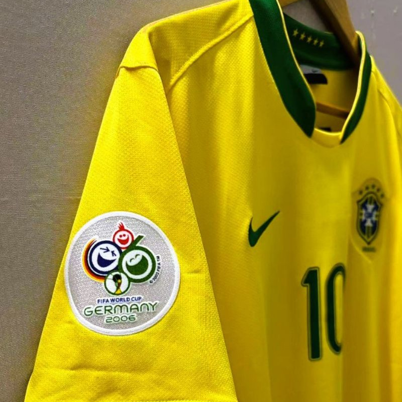 2006 Brazil Home Retro Jersey