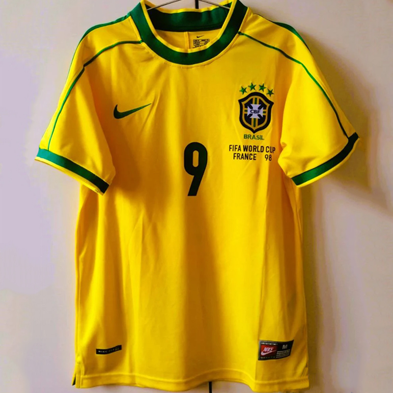 1998 Brazil Home Retro Jersey