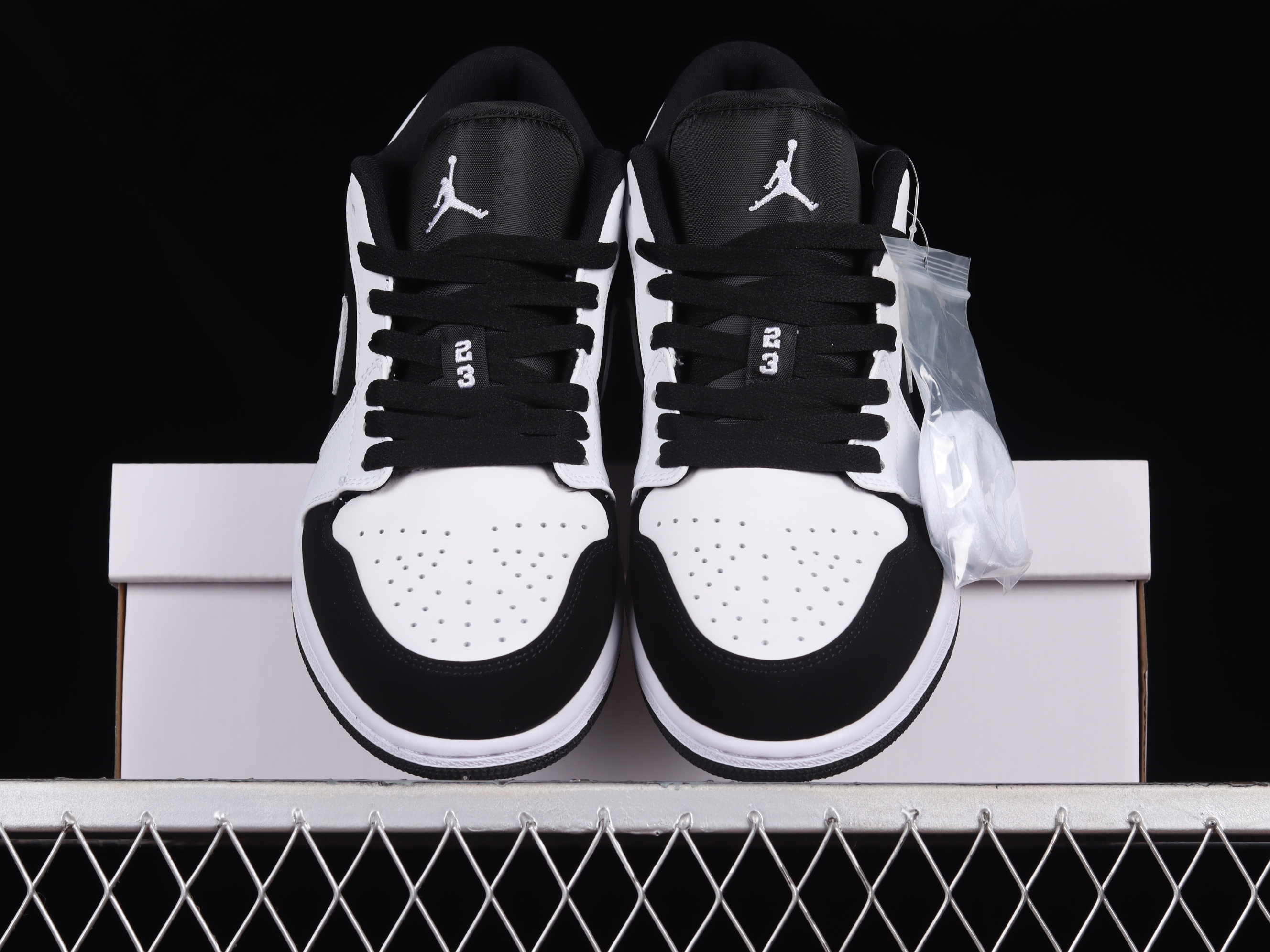 AJ1 new black and white Panda low-top culture board shoes CQ4277-113 36-46