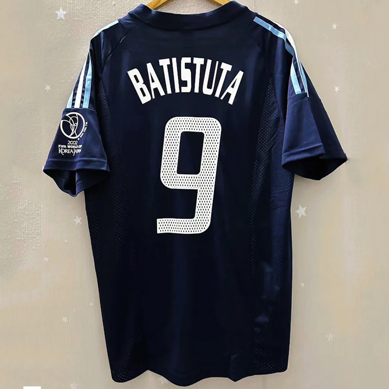 2002 Argentina away retro jersey