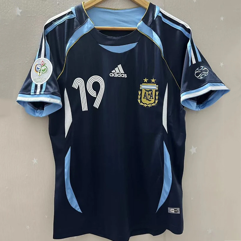 2006-2007 Argentina away retro jersey