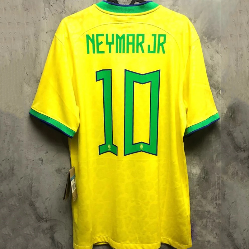 2022 Brazil Home Retro Jersey