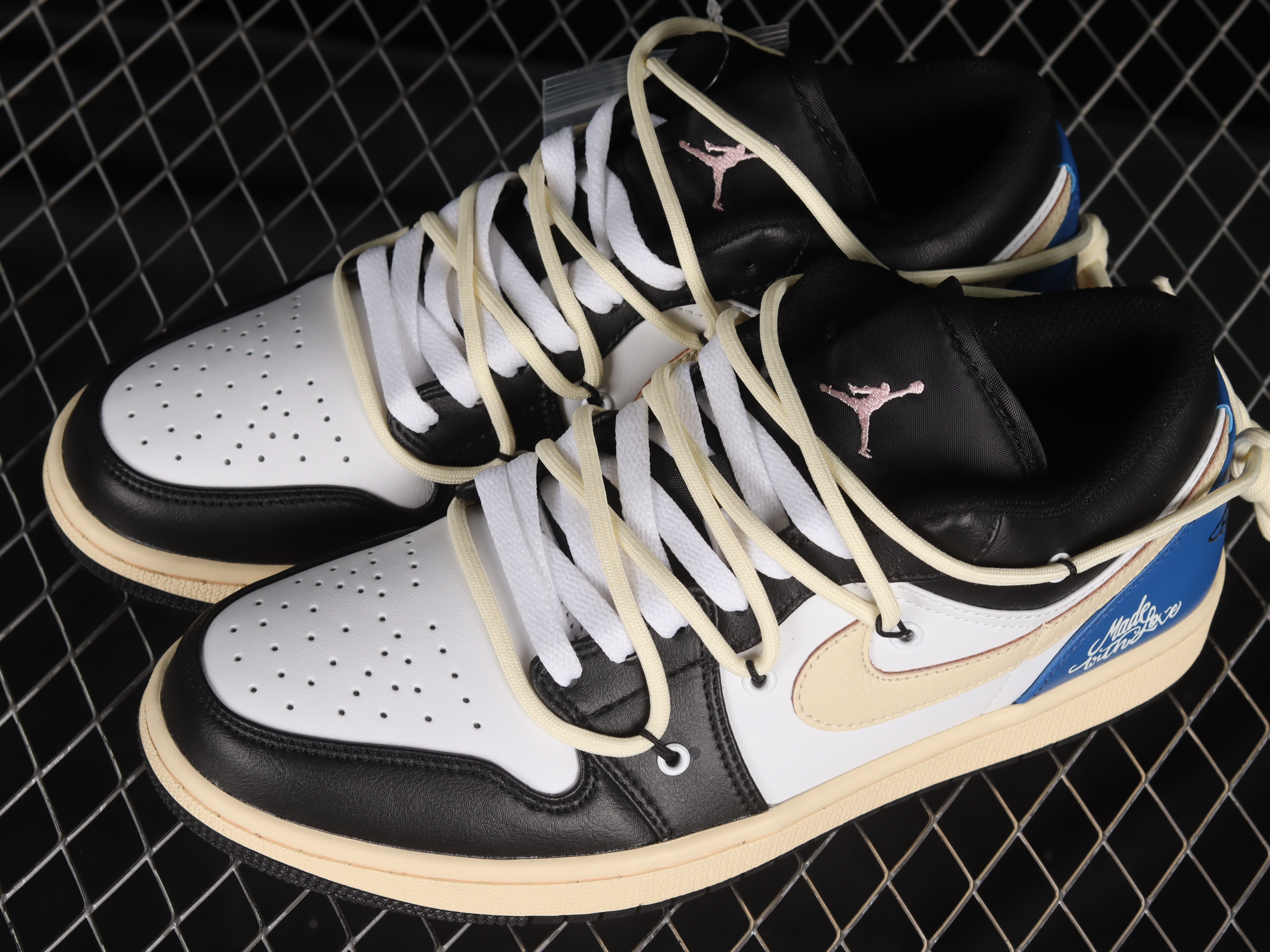 AJ1 Custom version Vibe Flavor Deconstructed sports culture Basketball Shoes 553558-062 36-47.5