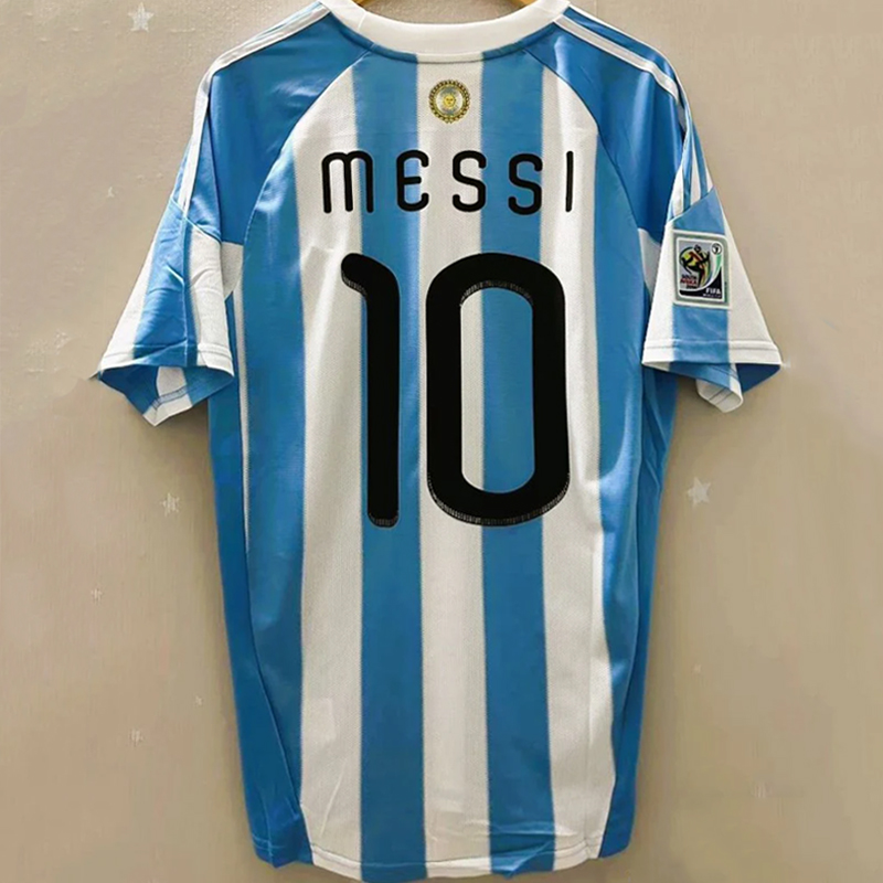 2010 Argentina Home retro jersey
