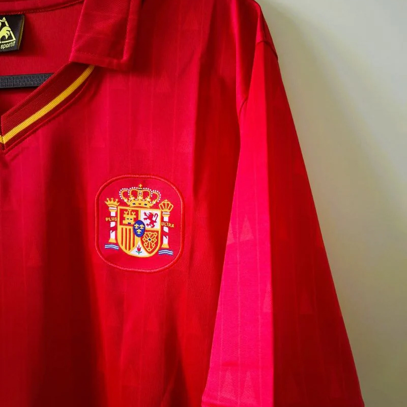 1990 Spain home retro jersey