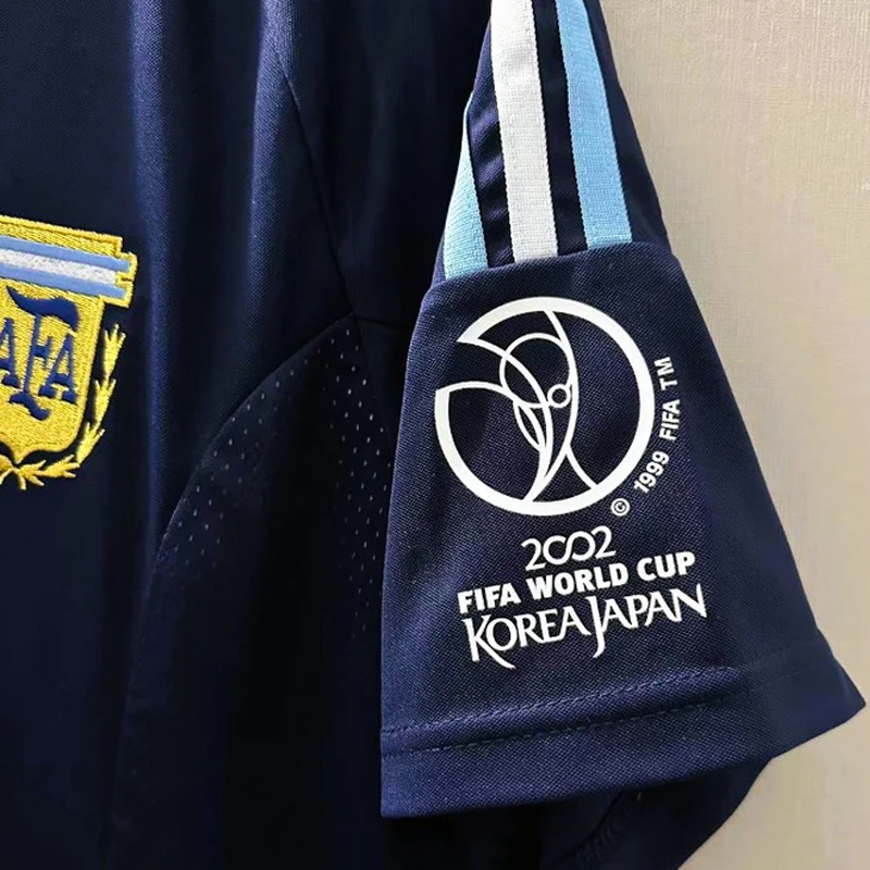 2002 Argentina away retro jersey