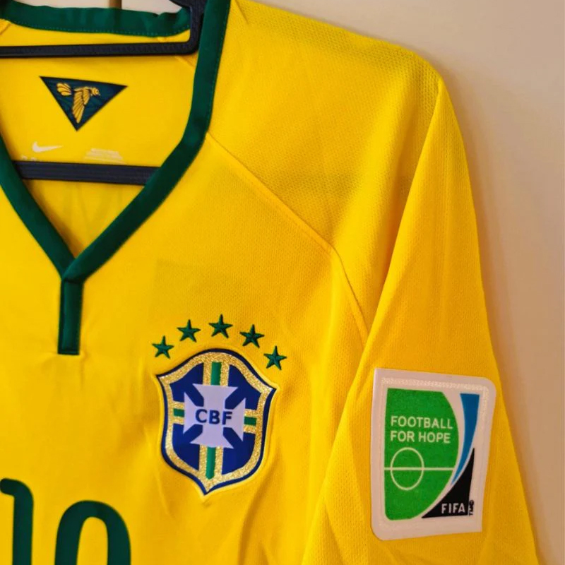 2014-2015 Brazil Home Retro Jersey
