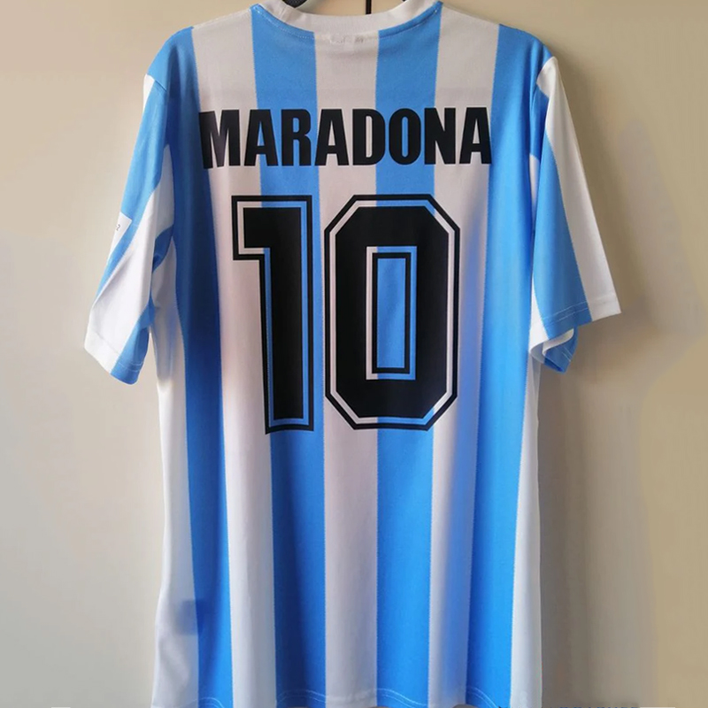 1986 Argentina home retro jersey