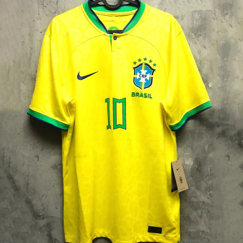 2022 Brazil Home Retro Jersey