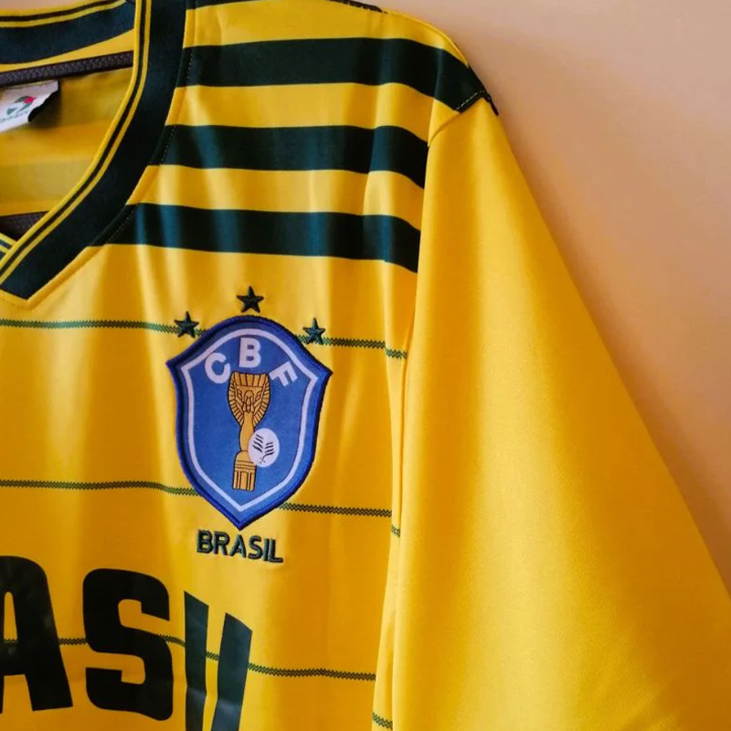 1984-1985 Brazil Home Retro Jersey