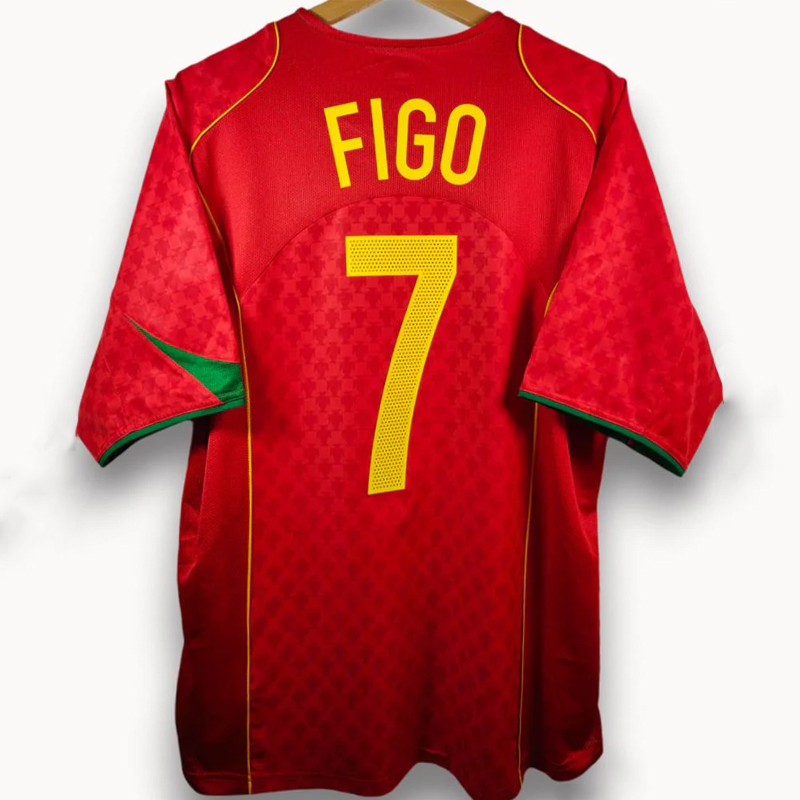 2004 Portugal Home Retro Jersey