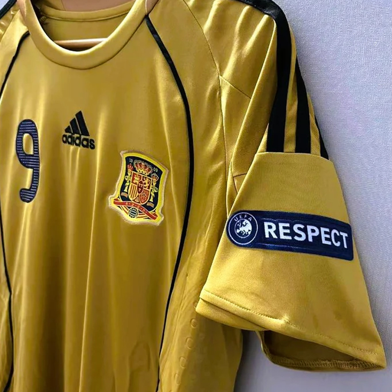 2008 Spain away retro jersey