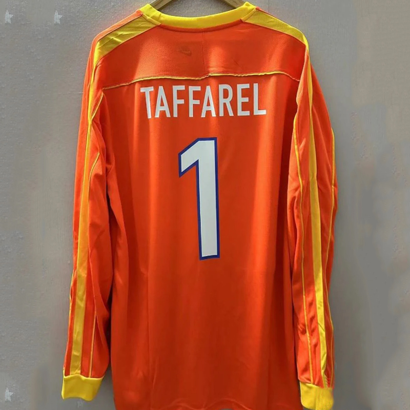 1998-1999 Brazil goalkeeper long-sleeved retro jersey