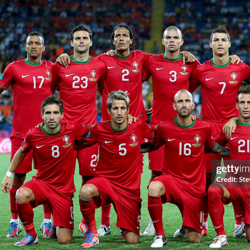 2012 Portugal Home Retro Jersey Player edition