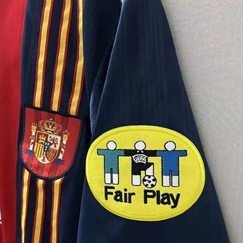1996 Spain home retro jersey
