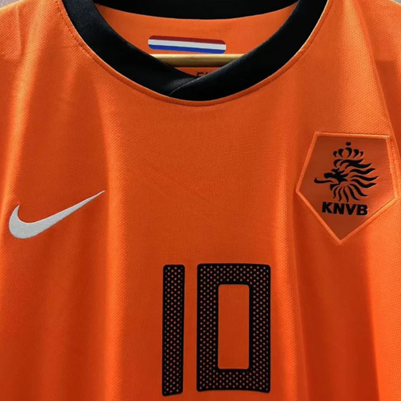 2010 Netherlands Home Retro Holland jersey