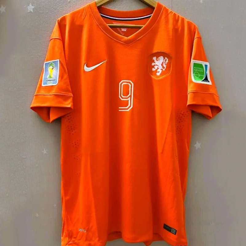 2014 Netherlands Home Retro Holland jersey