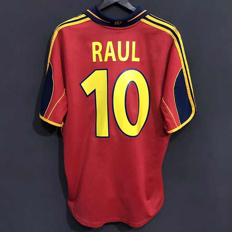 2000 Spain home retro jersey