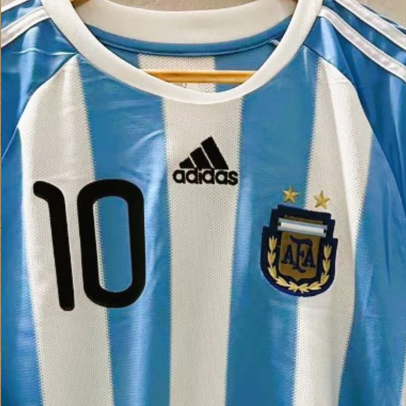 2010 Argentina Home retro jersey
