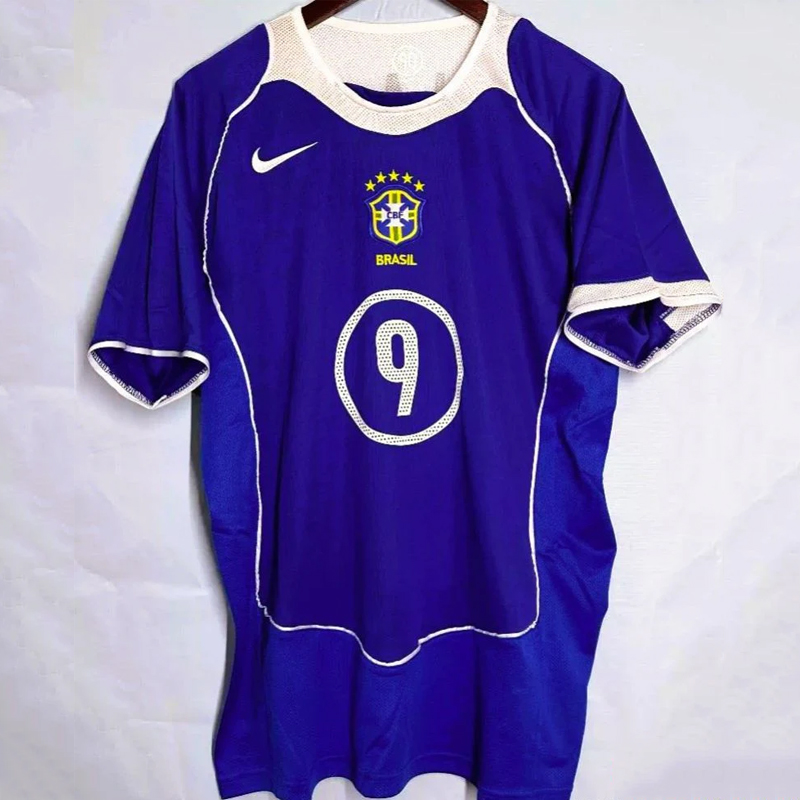 2004 Brazil Away Retro Jersey