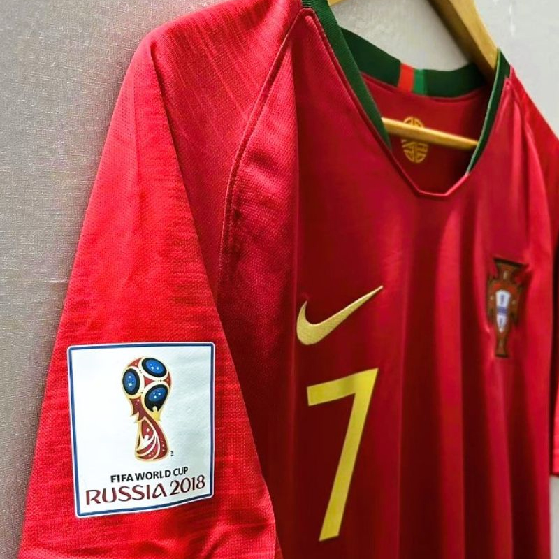 2018 Portugal Home Retro Jersey