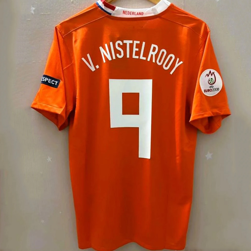 2008 Netherlands Home Retro Holland jersey