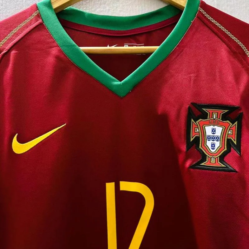 2006 Portugal Home Retro Jersey