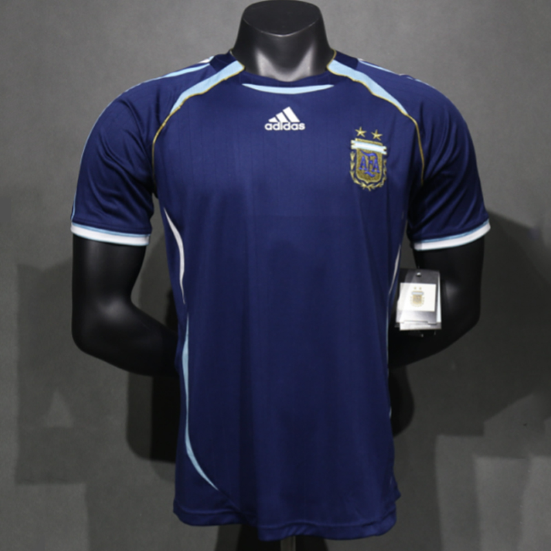2006-2007 Argentina away retro jersey Player edition