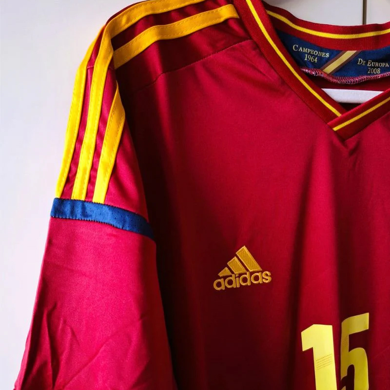 2012 Spain home retro jersey