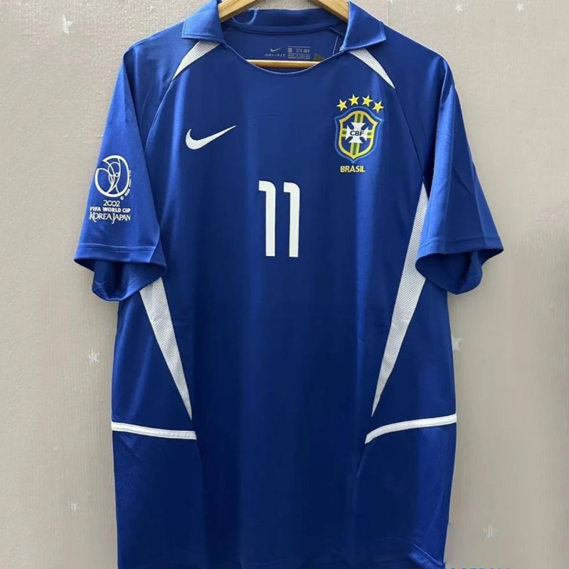 2002 Brazil Away Retro Jersey