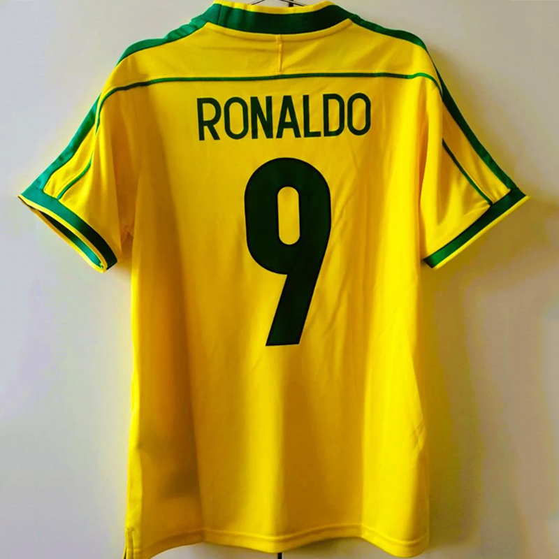 1998 Brazil Home Retro Jersey