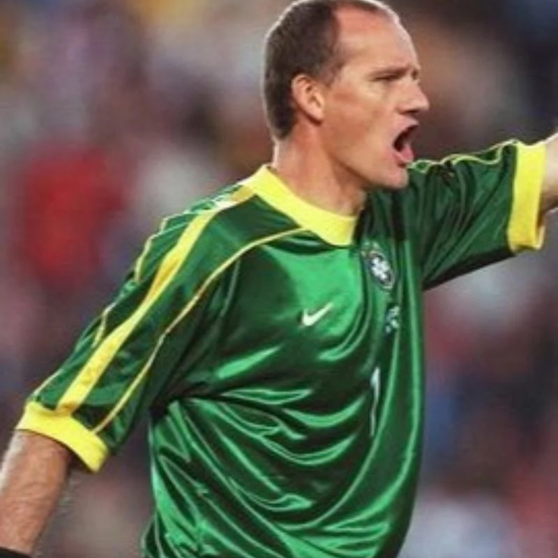 1998 Brazil goalkeeper  retro jersey