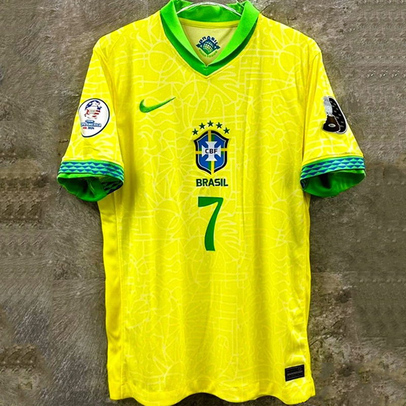 2024-2025 Brazil Home  Jersey