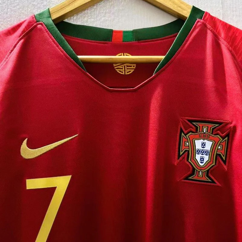 2018 Portugal Home Retro Jersey
