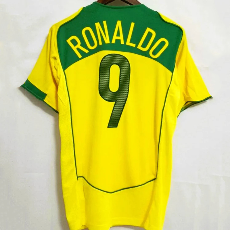 2004 Brazil home Retro Jersey