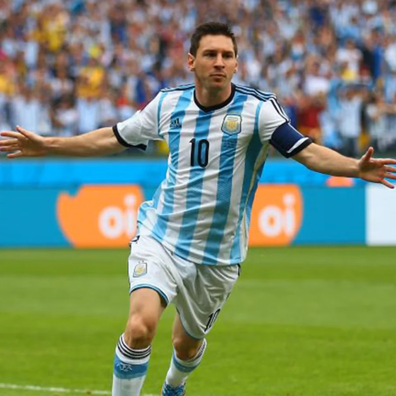 2014 Argentina home retro jersey