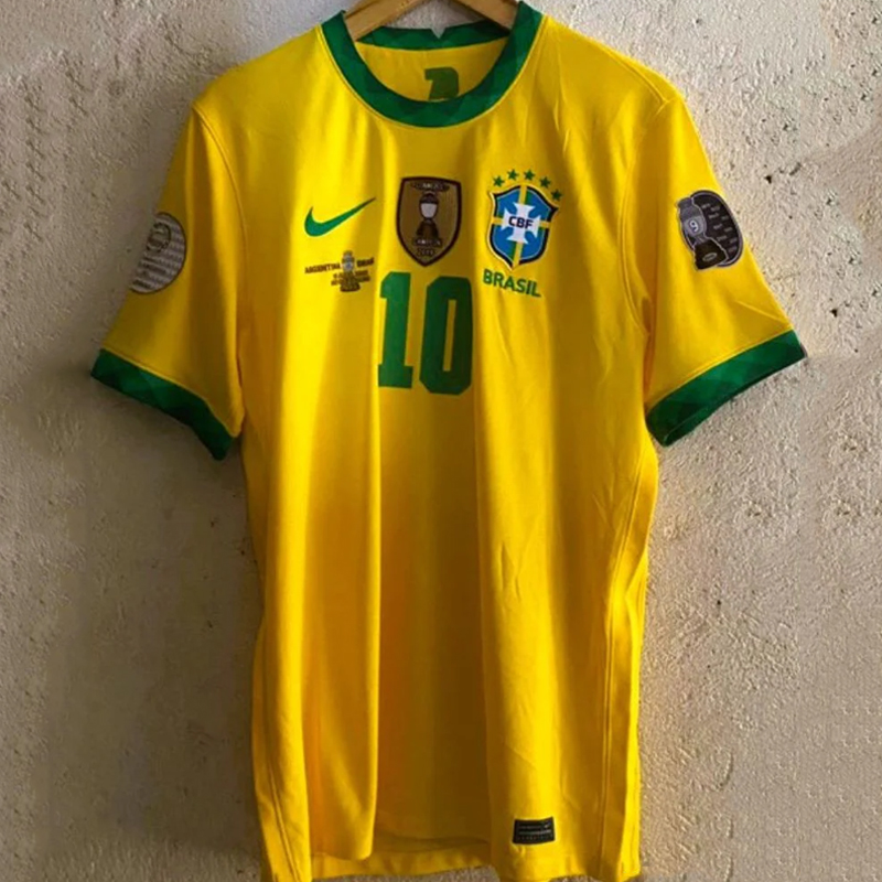 2020 Brazil Home Retro Jersey