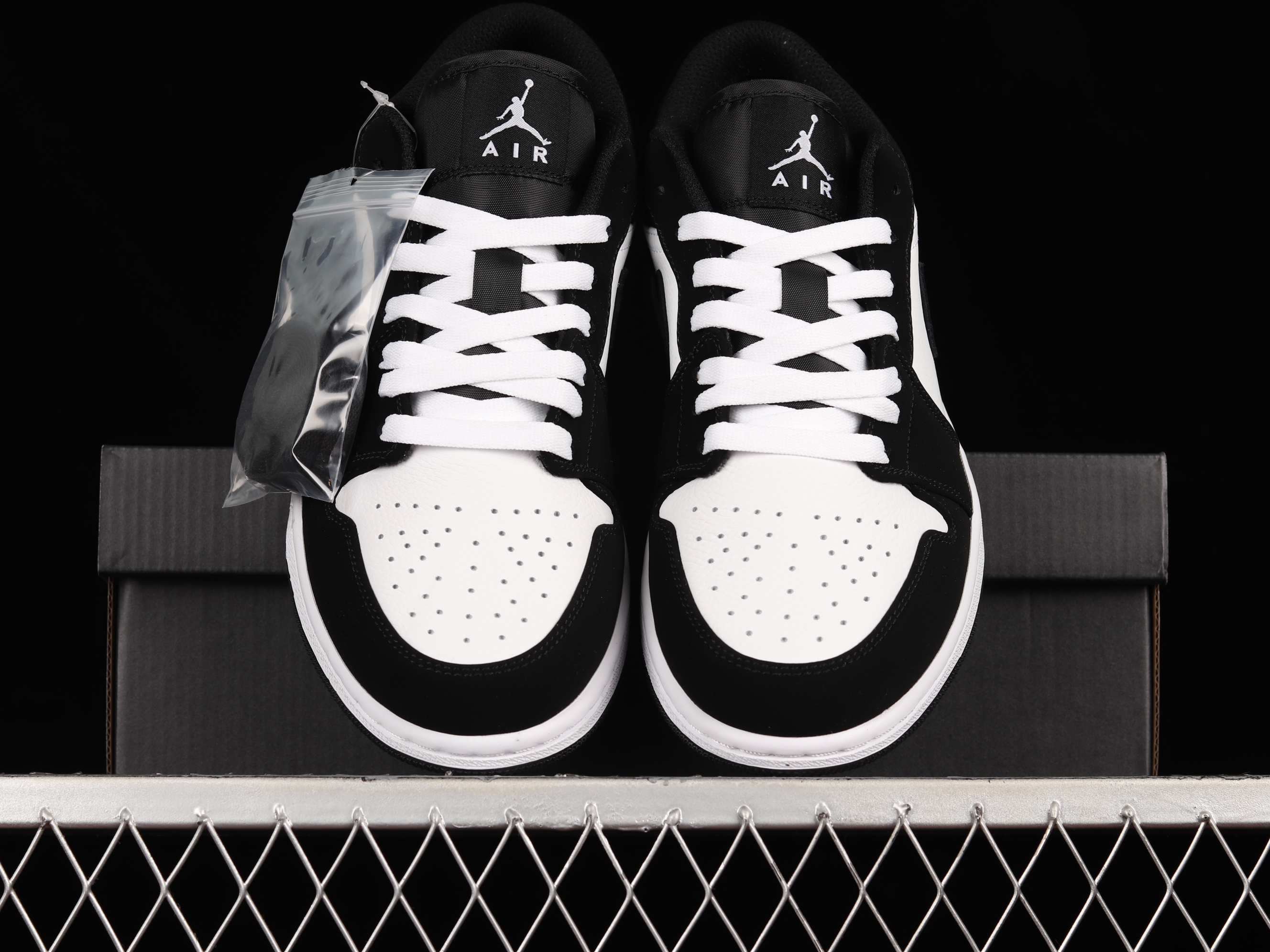 AJ1 Black and White Panda Sports Culture Basketball Shoes DC1391-100 36-46