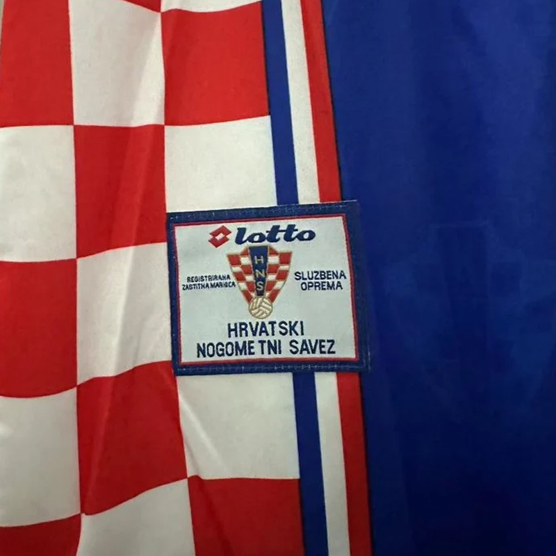 1998 Croatia Away Retro Jersey