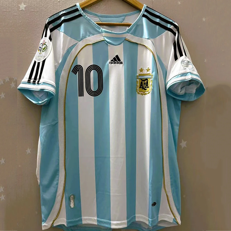 2006-2007 Argentina home retro jersey
